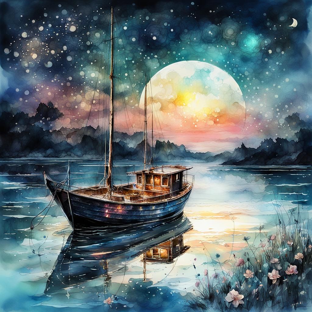 Water view  by @pink flower