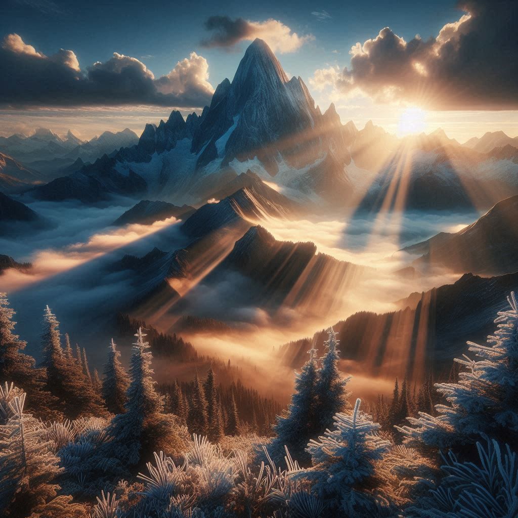 Sunlit Mountain Sanctuary