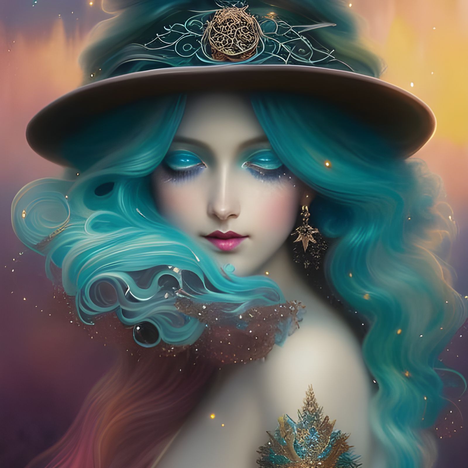 Sparkle and glow AI Generated Artwork NightCafe Creator