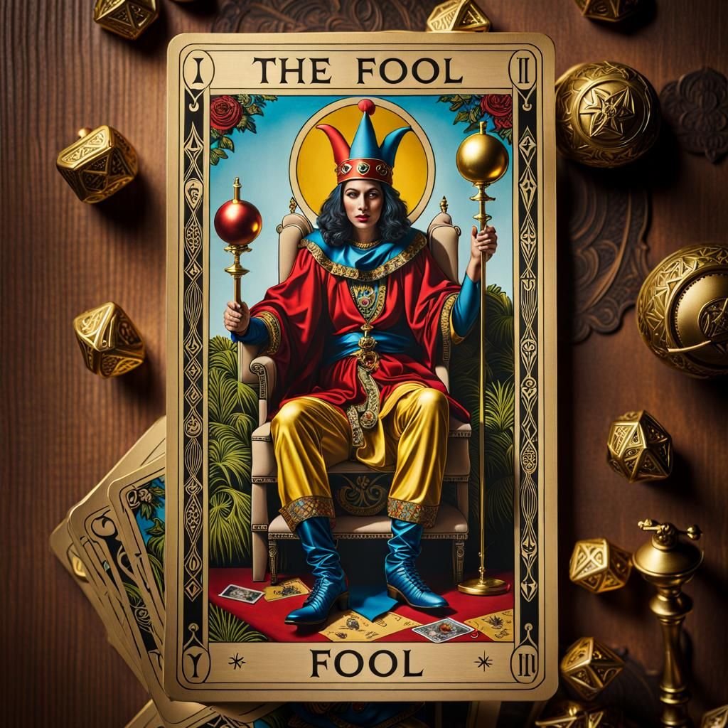 The Fool  by @J_D_Dix