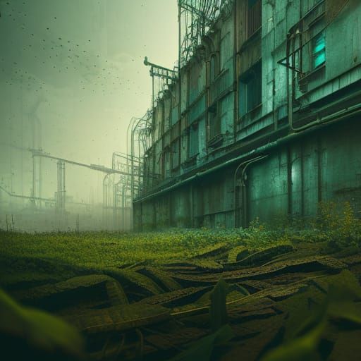 An abandoned factory