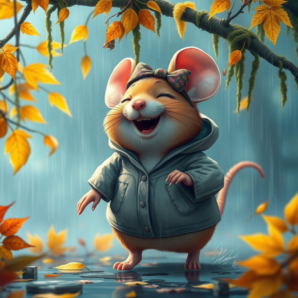 Happy rainy autumn day  by @Neleth 
