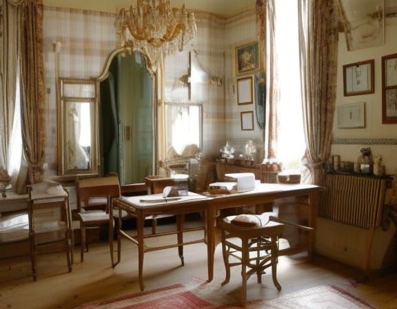 Vintage Eastern-European Room  by @Mart Thunderdark