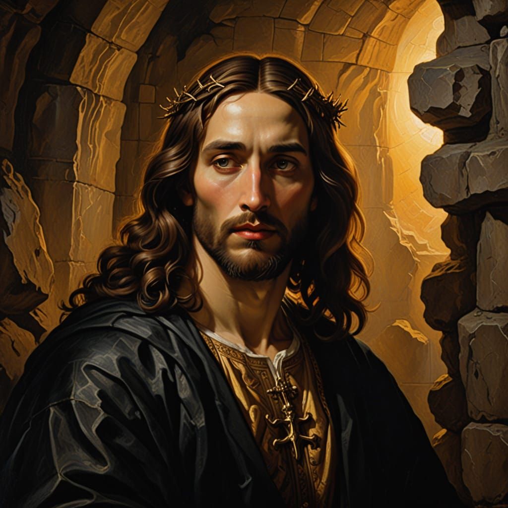 Jesus has risen from the tomb - Jesus Emerges from the Tomb ...