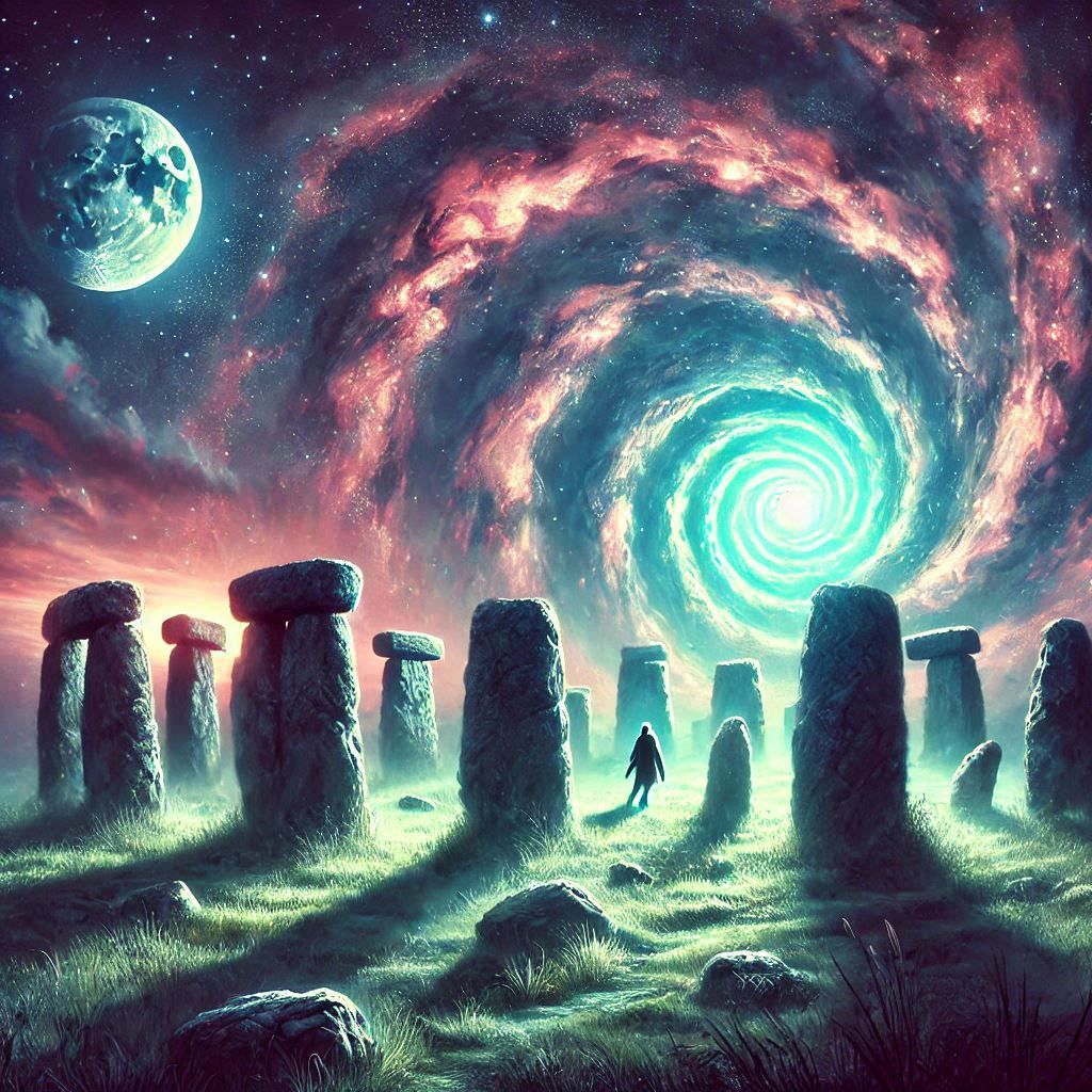 Portal under the moon