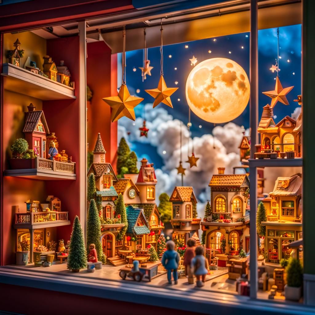 Toy Shop Window Display - Toy Shop Window Display