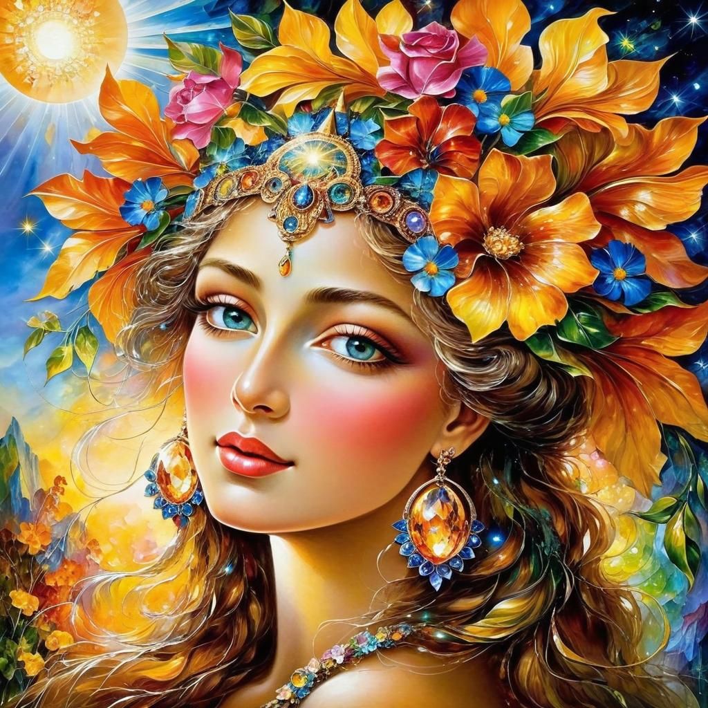 🤗💖🌹🔥 Sunlight On Her Face, Josephine Wall, Saturno Butto, Leonid ...