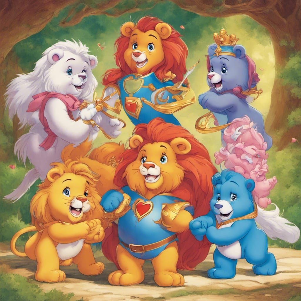 Brave heart cheap lion care bear