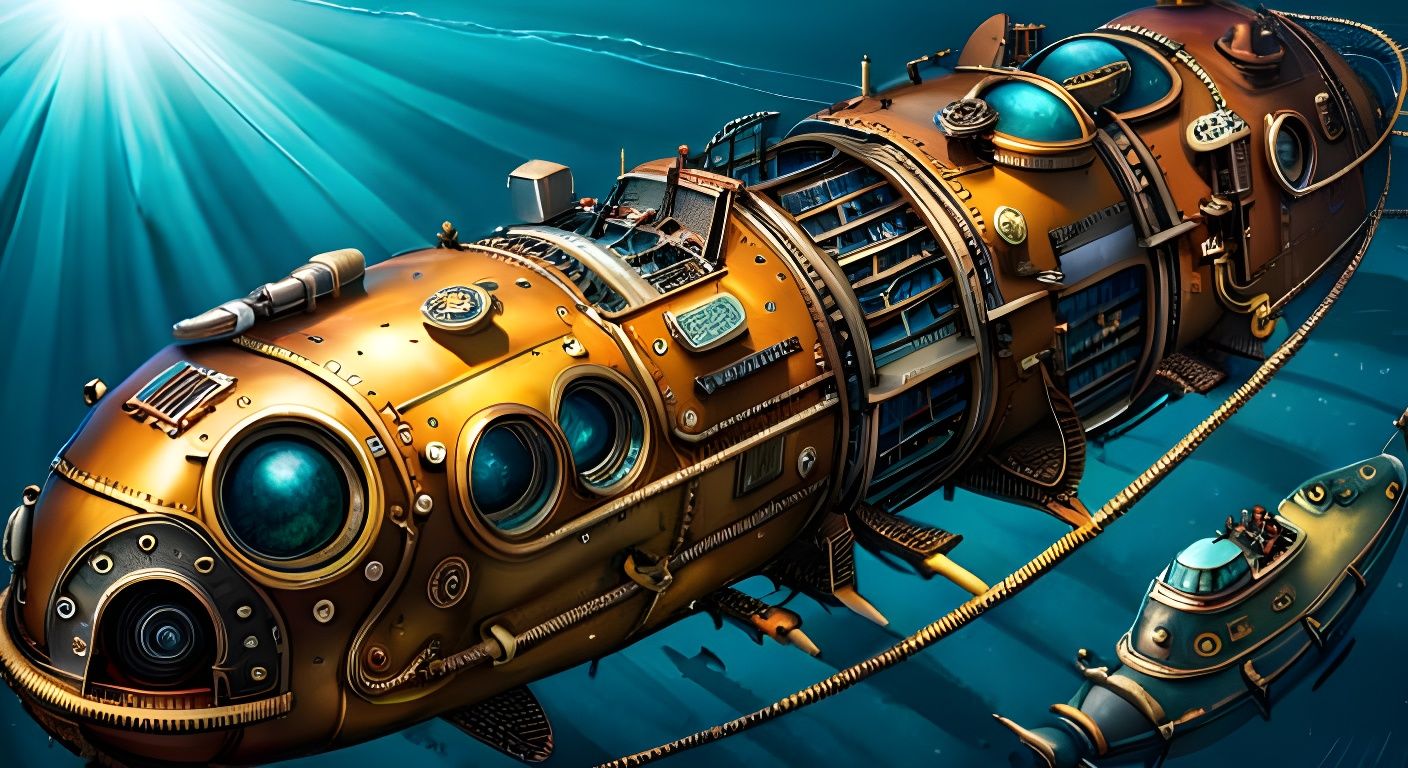 Oldtimer Submarine  by @Ventrale