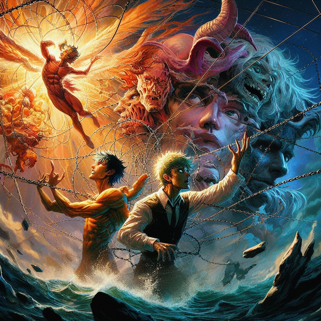 Cognitive dissonance of the unthinkable dreamlike fusion