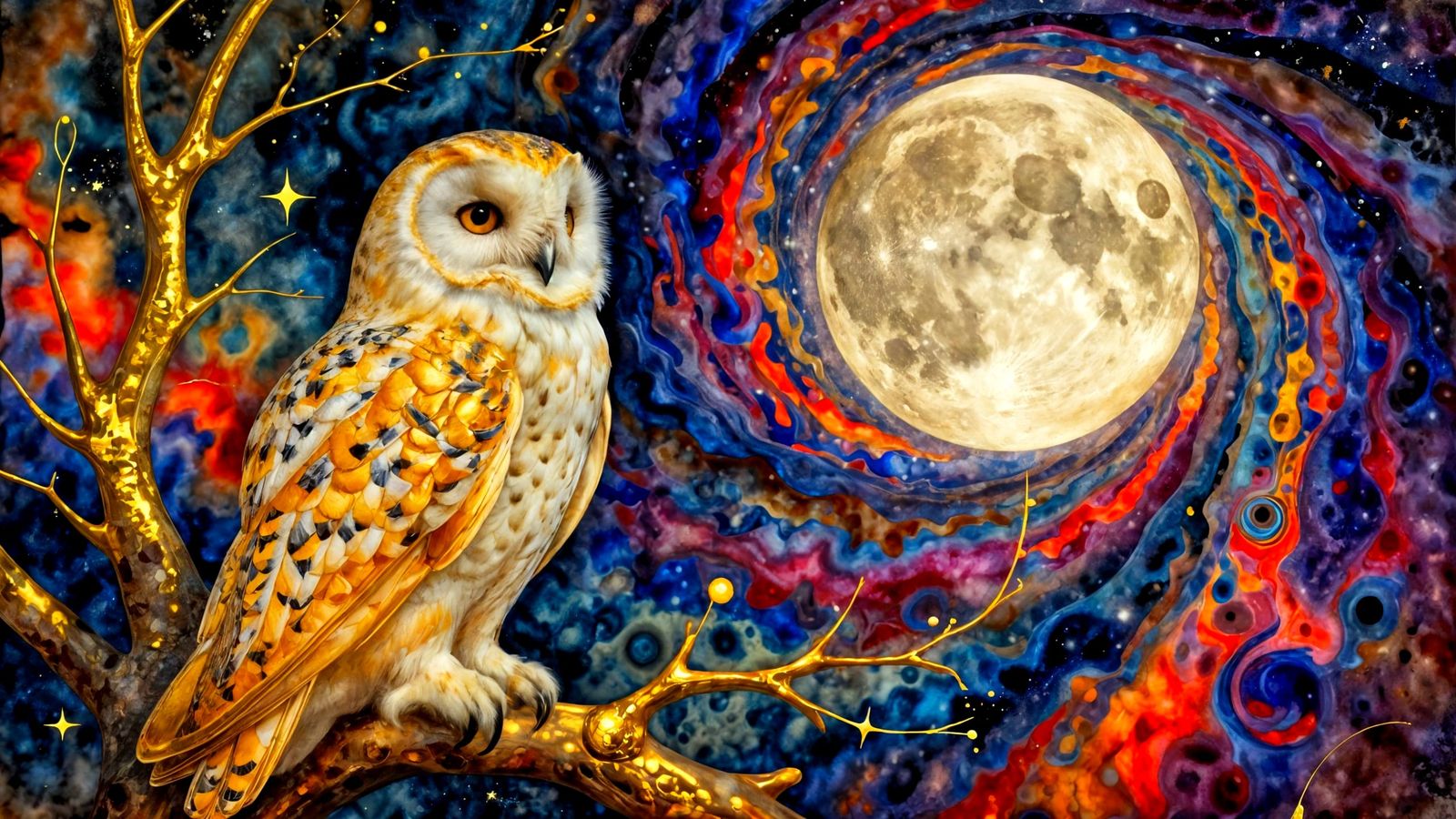 Electric Velvet Hooty  by @lawrencelot