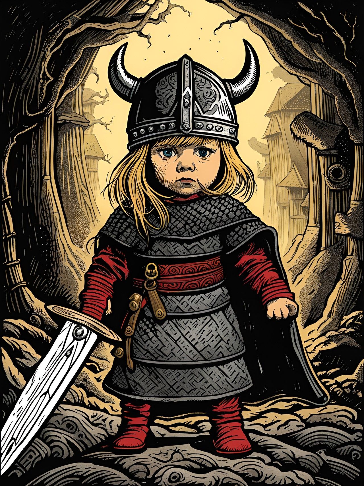 Tough Little Viking
