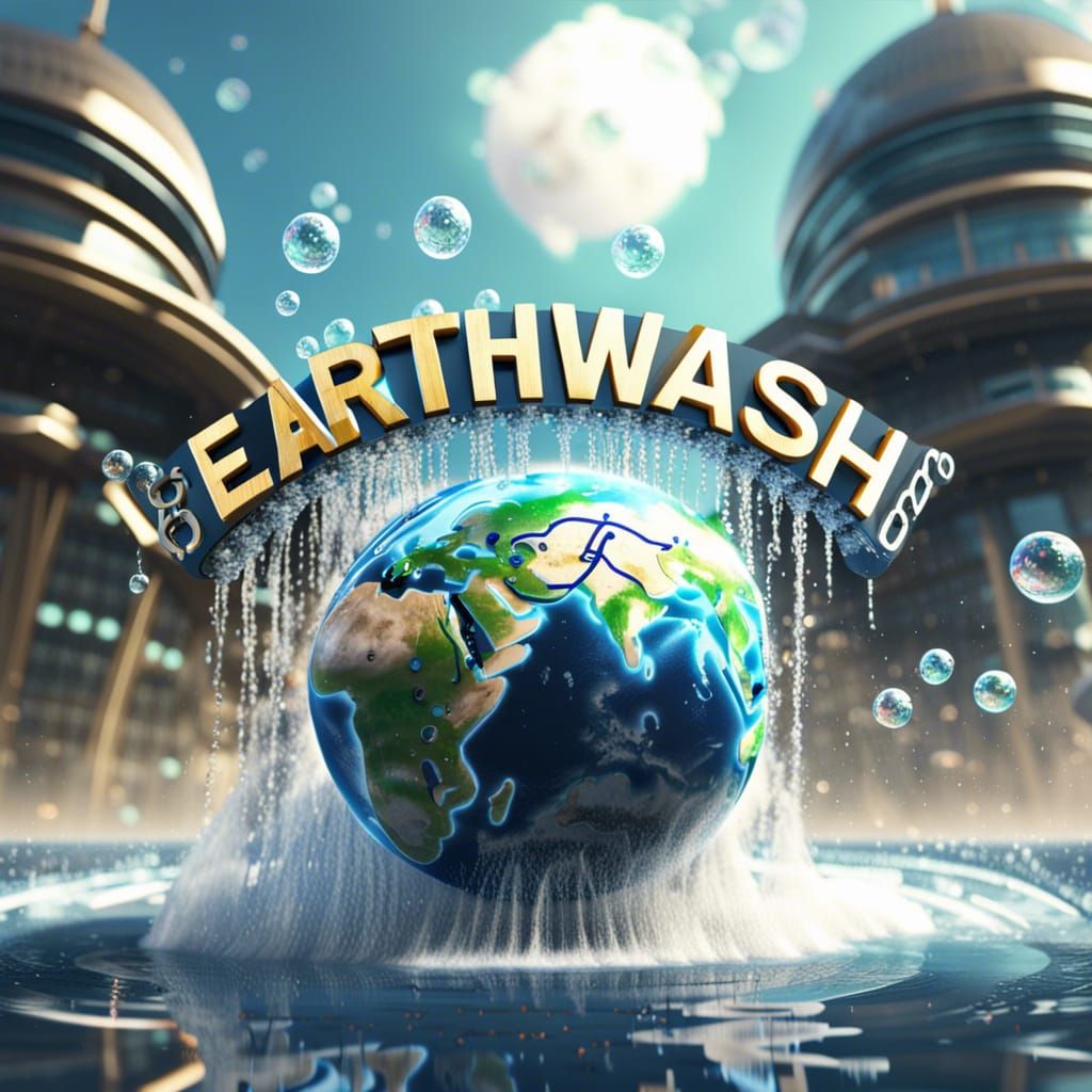 EARTH WASH Machine AI Generated Artwork NightCafe Creator