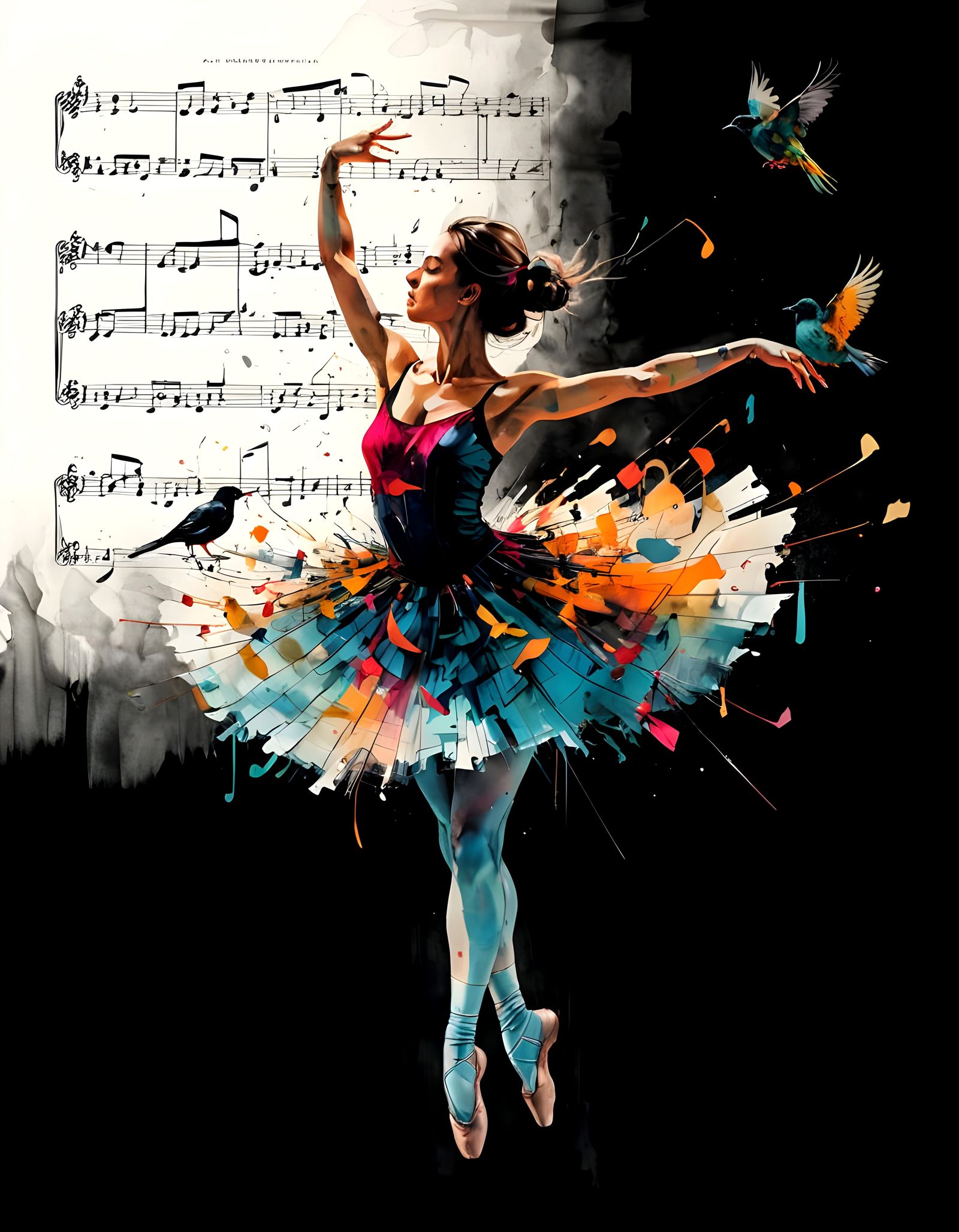 Bird Dancer  by @Lourse 