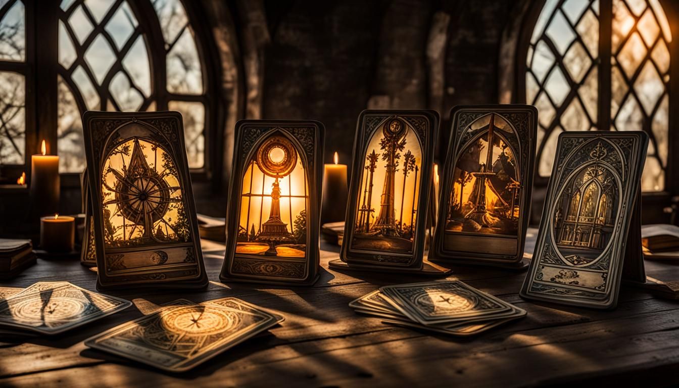 Rare Card Display: Och Aye, Sun, Improperly Ornate Festivus Pole, Dali-Bosch Vision, & Triptych  by @DevilsApricot