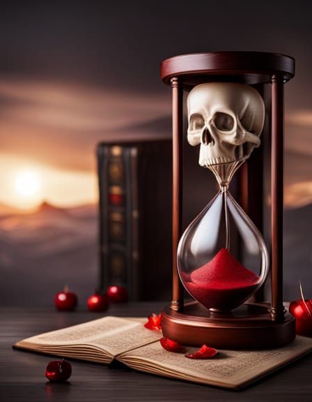 Time between life and death   by @RoseRed