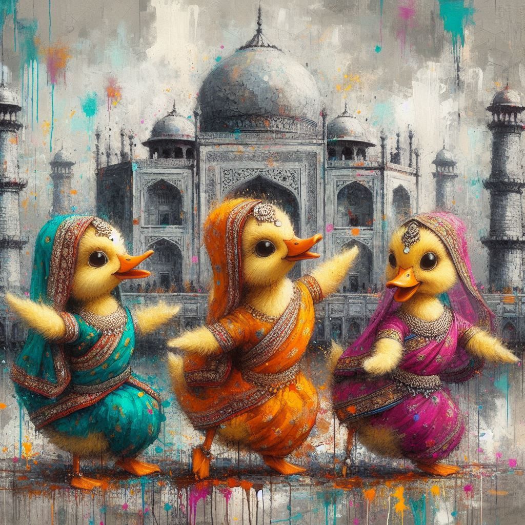 Bollywood duckling dance fever