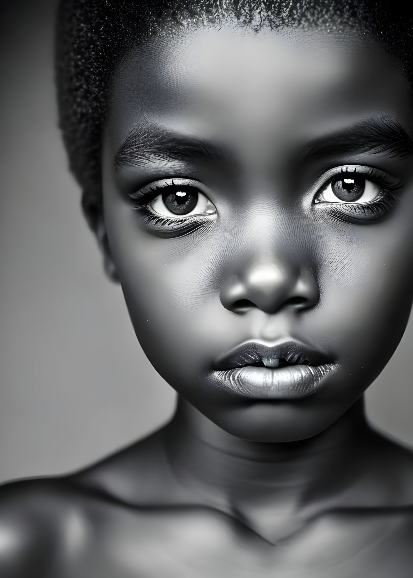 Black girl portrait