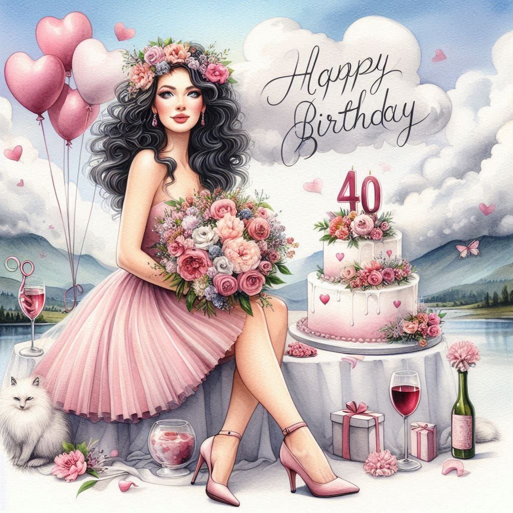 Celebrating my 40th birthday today.