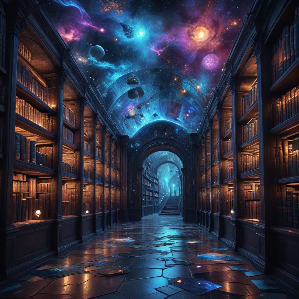 Sanctum Sanctorum Library  by @Mzanzi