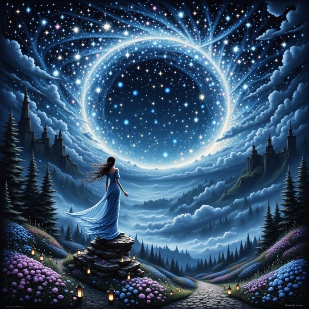 On waves of harmony, they venture afar
Bringing new worlds, under a guiding star
 