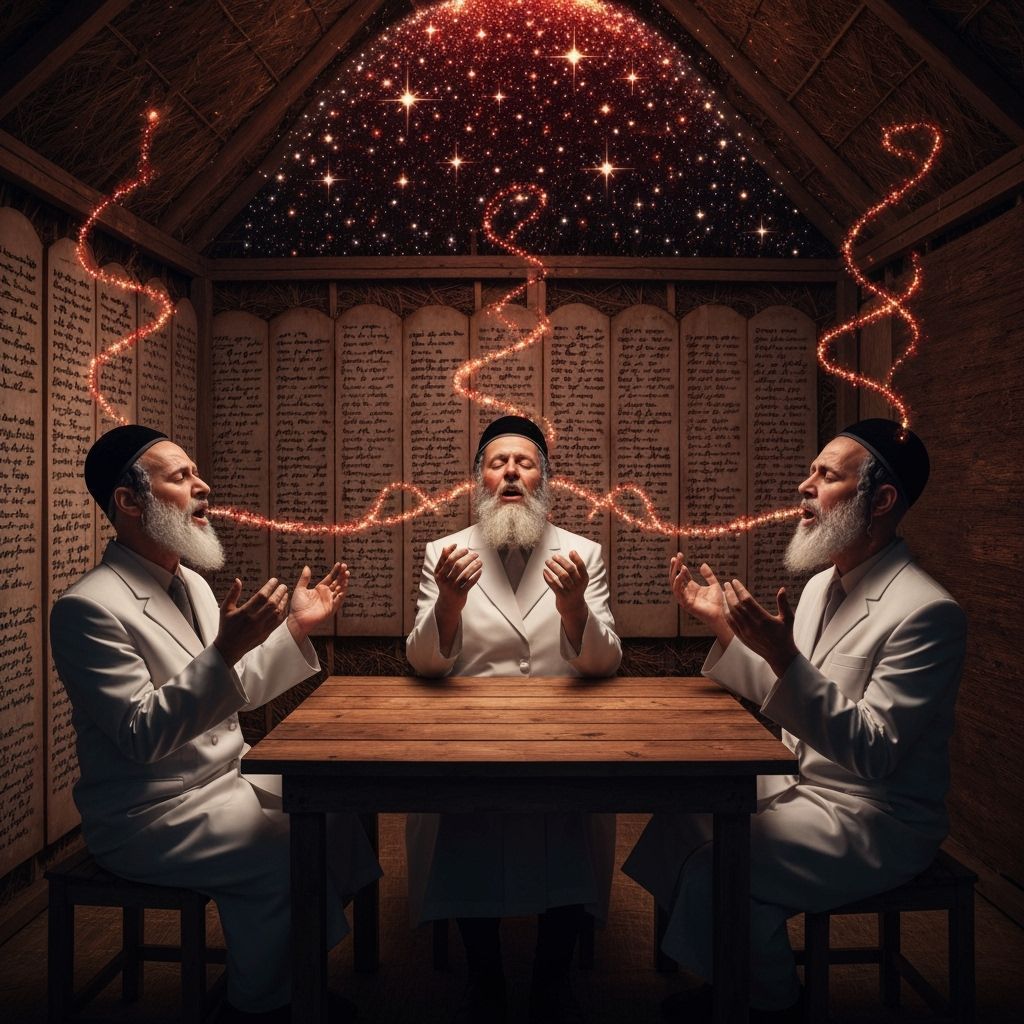Chassidic Nigun In A Surreal Sukkah