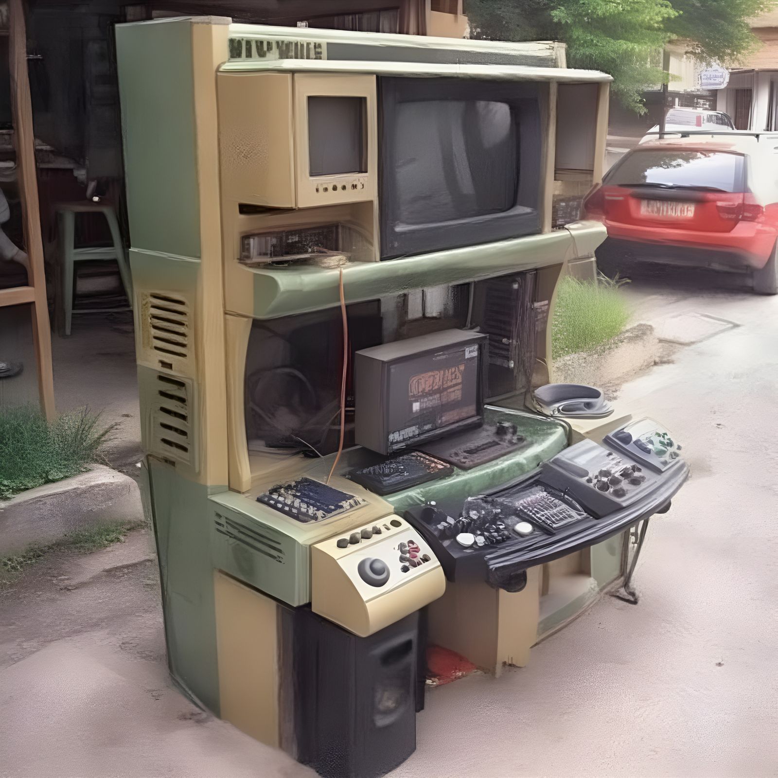 Midjourney: The 1980s called and want you to play outside.