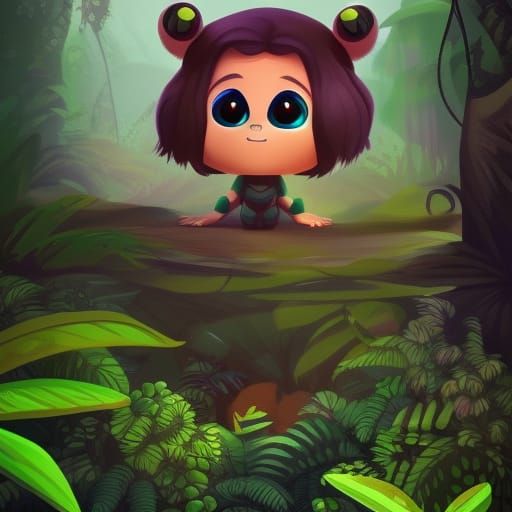 Boy in Jungle