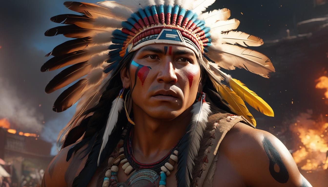 Native American  by @Tony Ryaki