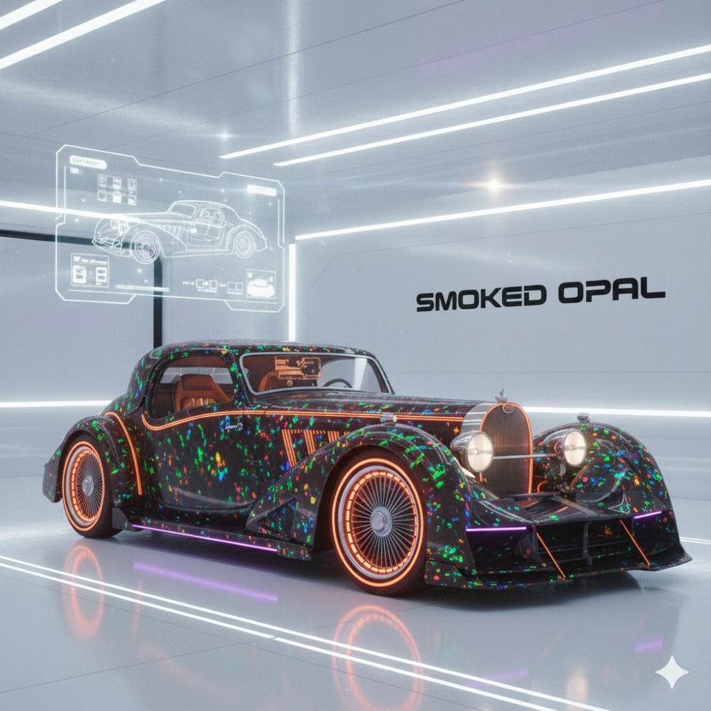 Gemstone textures and colours