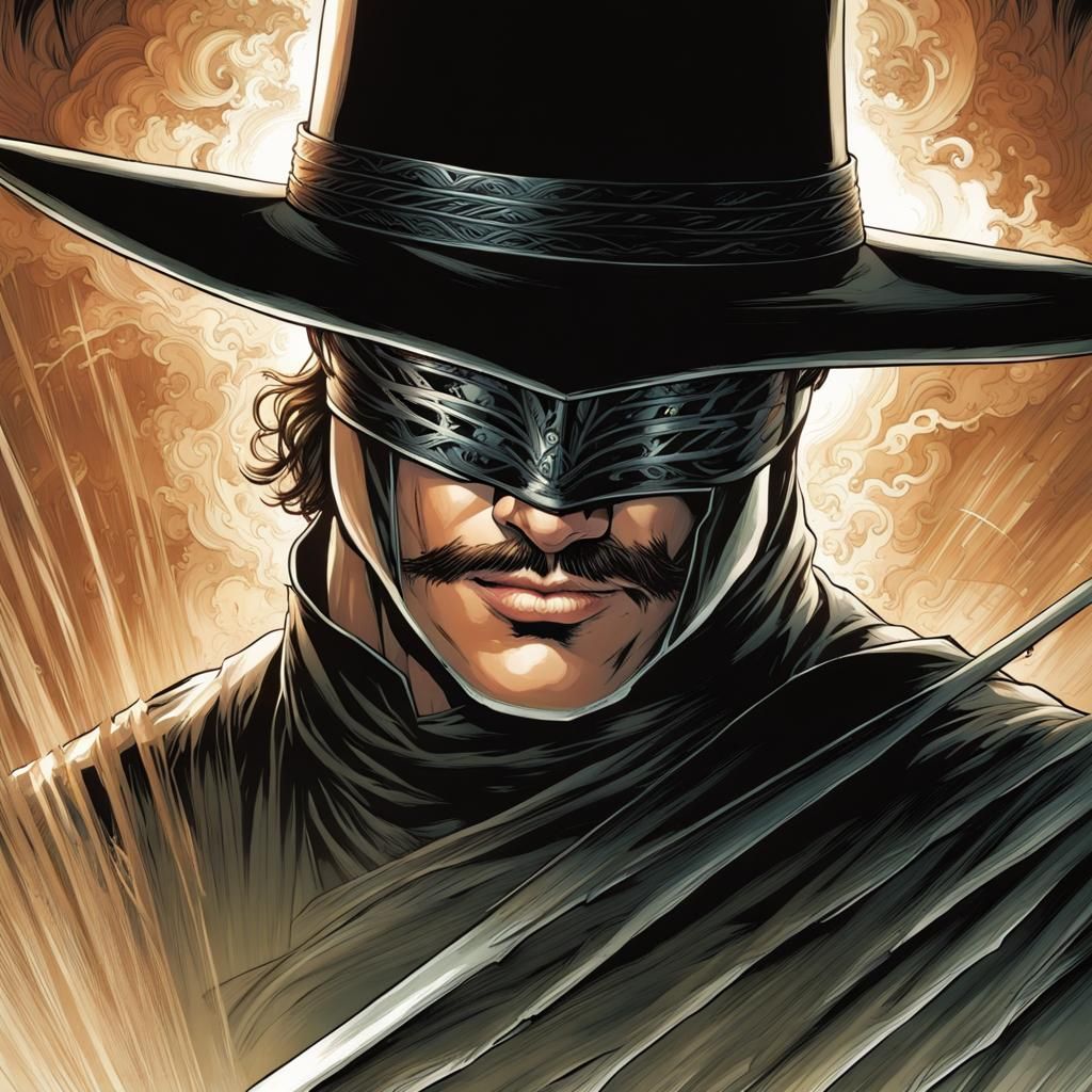 The Mask of Zorro  by @CBear