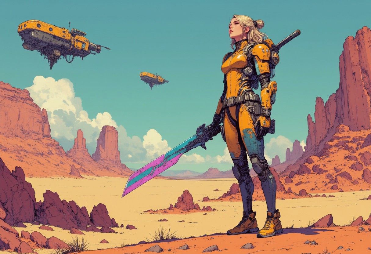 (for PapaBear) like a giant post-apocalyptic cheese cutter...