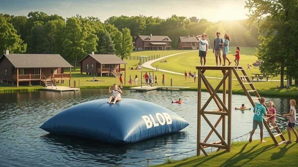 L-Bar-C Ranch: "The Blob" was my favorite activity  by @HisBride