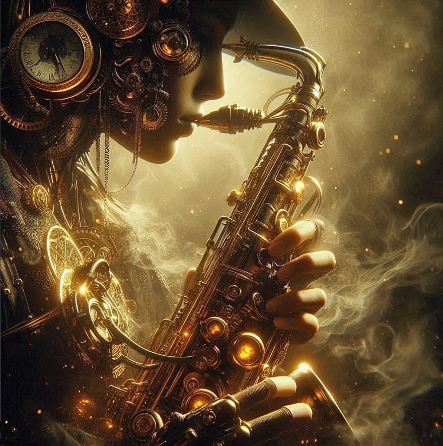 Steampunk sax