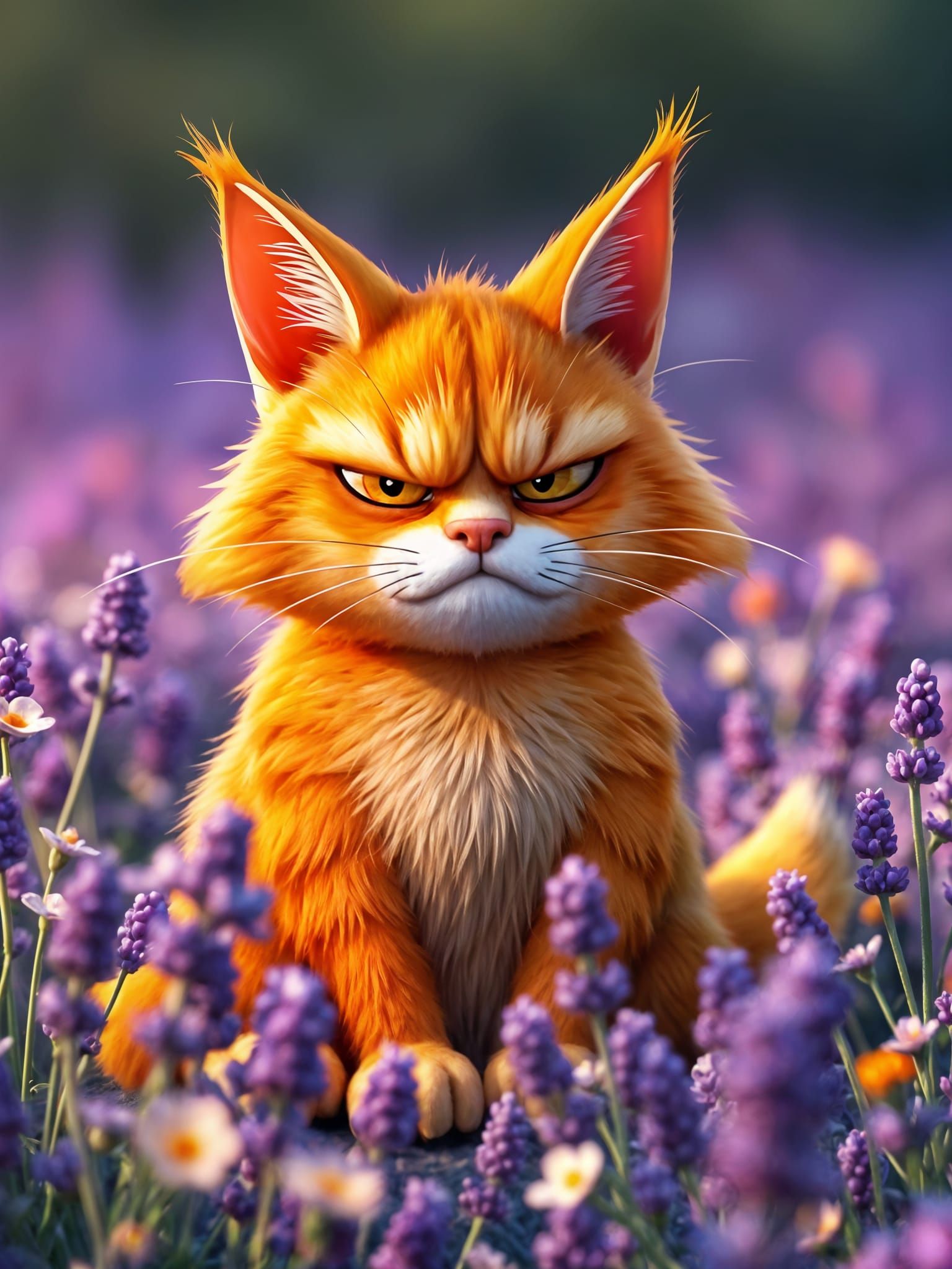 The grumpy Tom Cat  by @Good_Vibes_Only