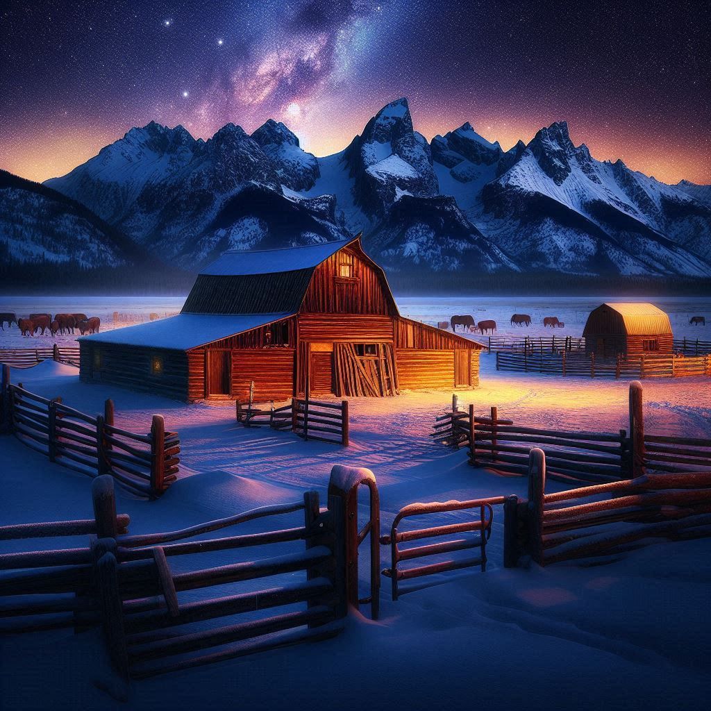 Old Barn in Yellowstone !!