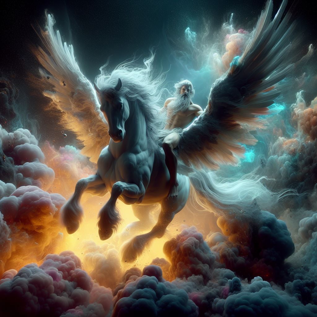 Zeus on Pegasus