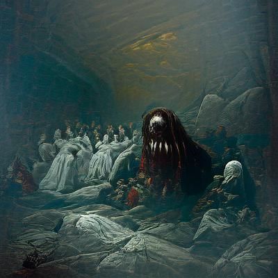 horror Gustave Doré Greg Rutkowski - AI Generated Artwork - NightCafe ...
