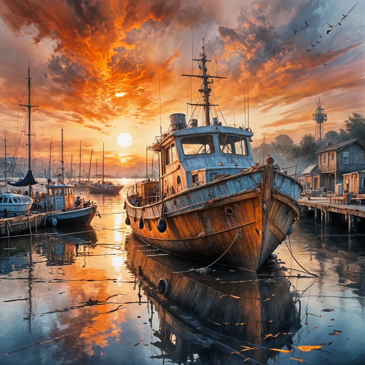 Silent Voyage  by @The guitar man