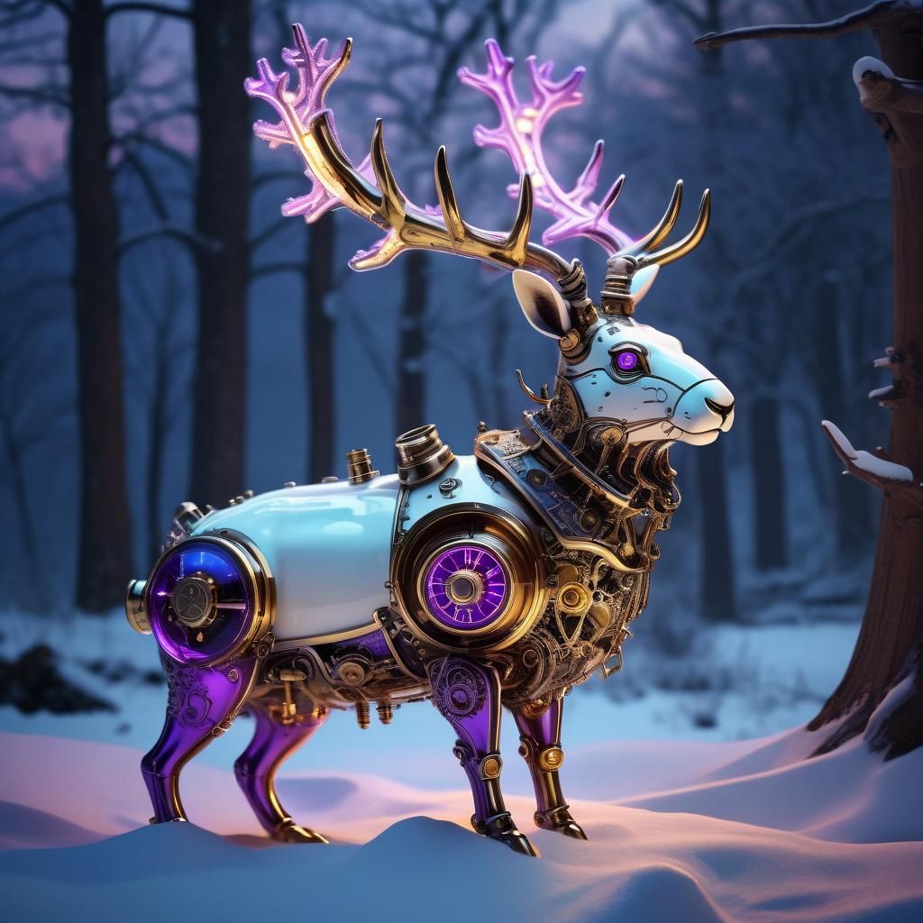 steampunk android jackalope