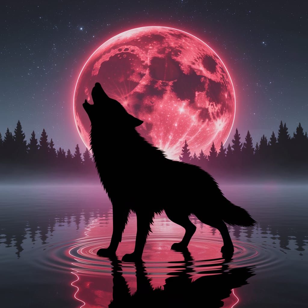 Howls for the Lunar Eclipse  by @Sandi
