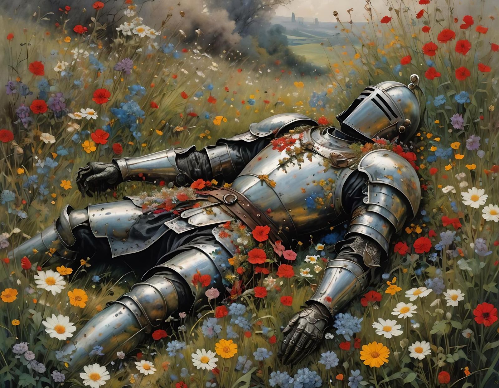 He laid down to rest...  by @Secret_Strategem