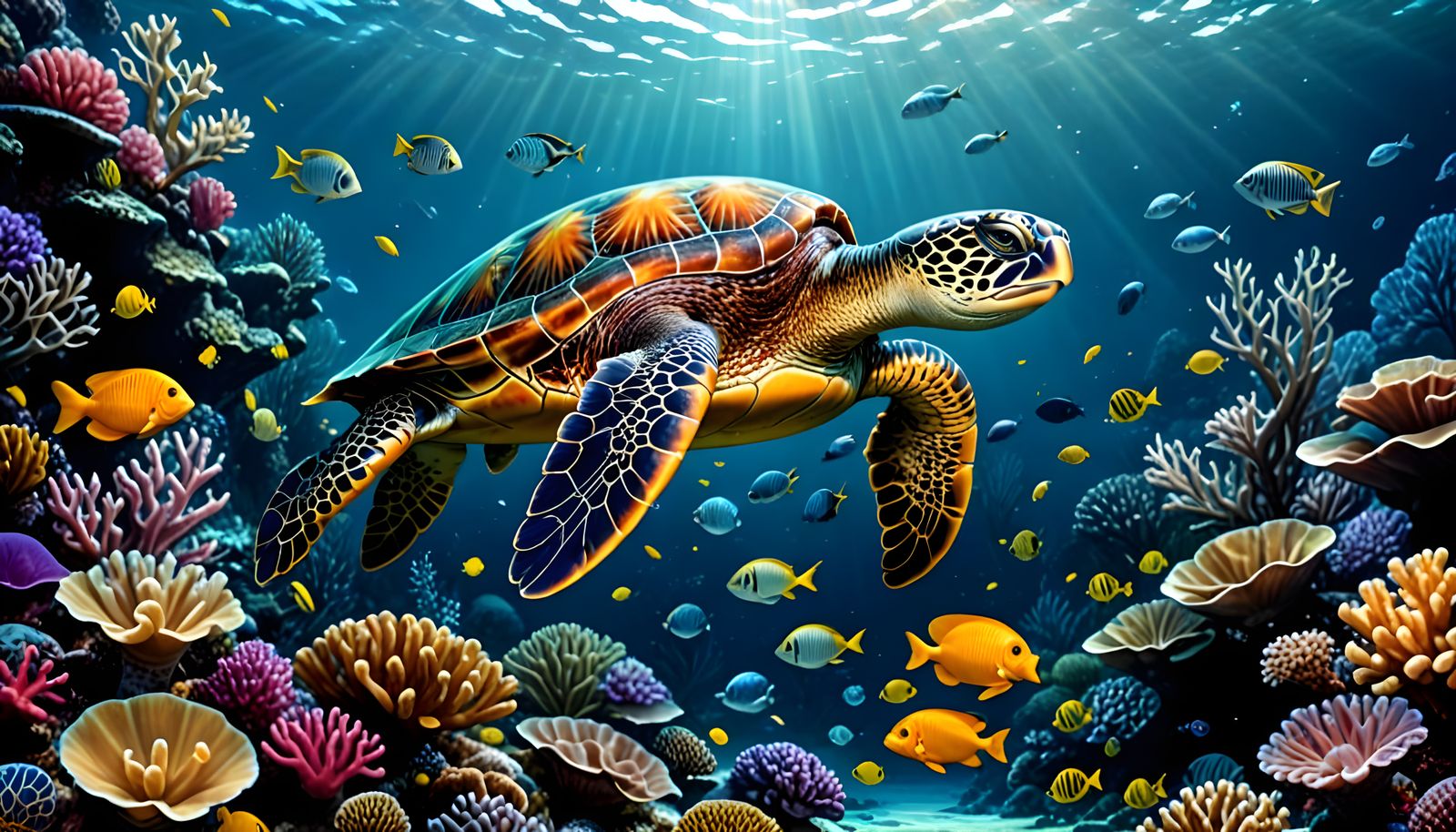  coral reefs  by @Ghexghe