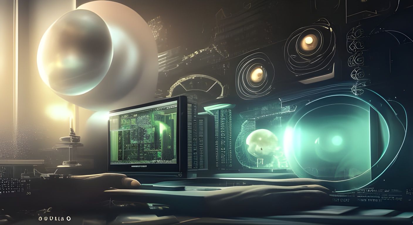 Computer intel,  Energetic power ,  delighted eerie wacky fierce vulgar carefree lascivious auspicious ...  by @Jokavld