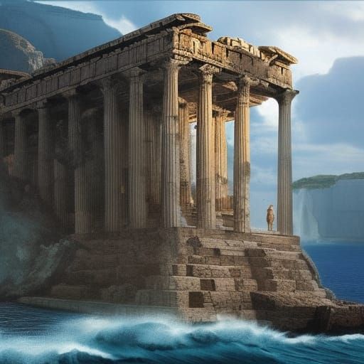 Echoes of Ancient Greece - AI Generated Artwork - NightCafe Creator