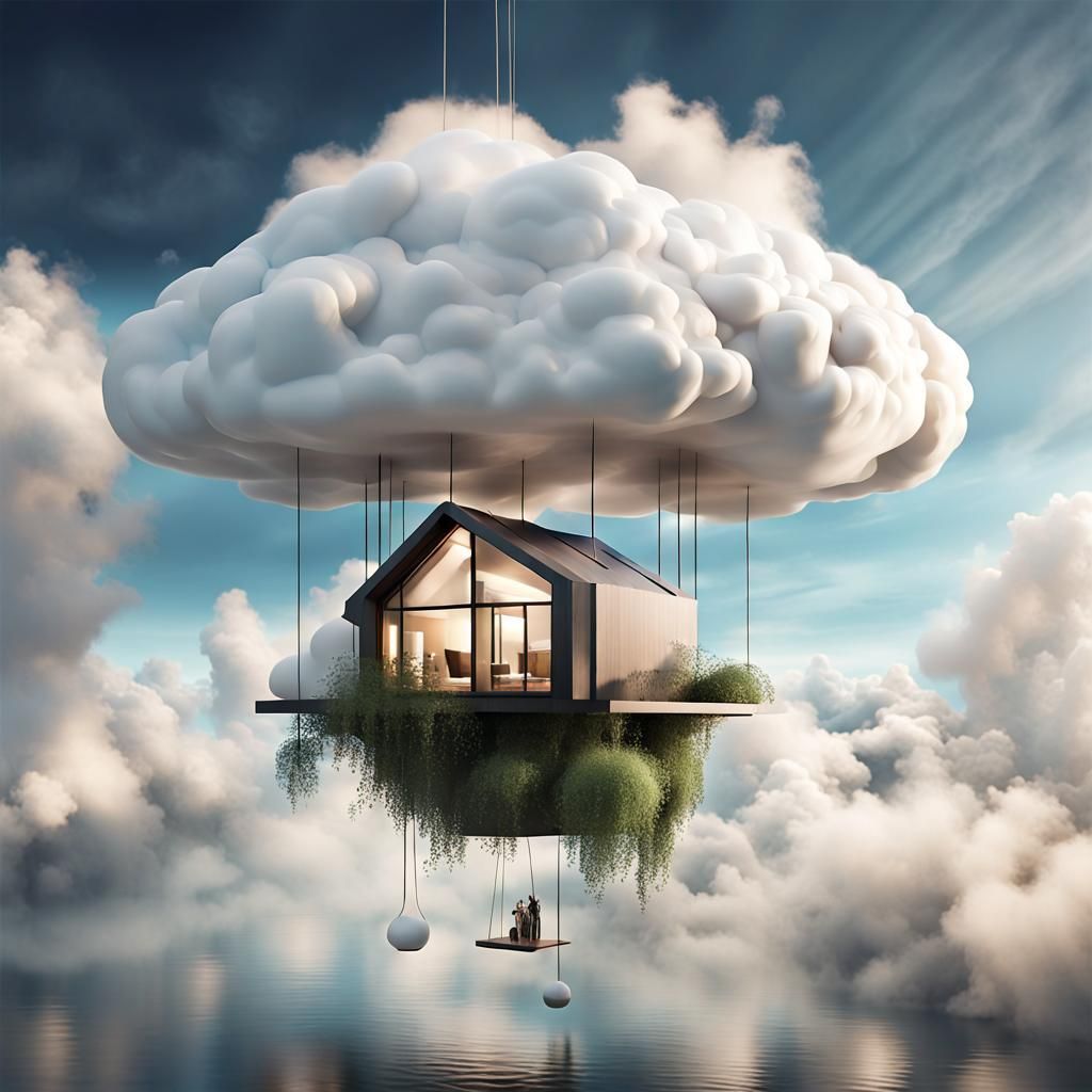 cloud home - AI Generated Artwork - NightCafe Creator