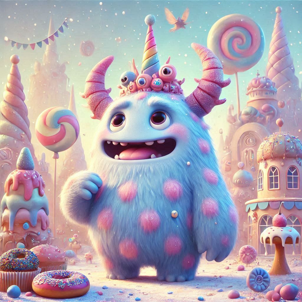 adorable fairy-tale fantasy creature portrait..