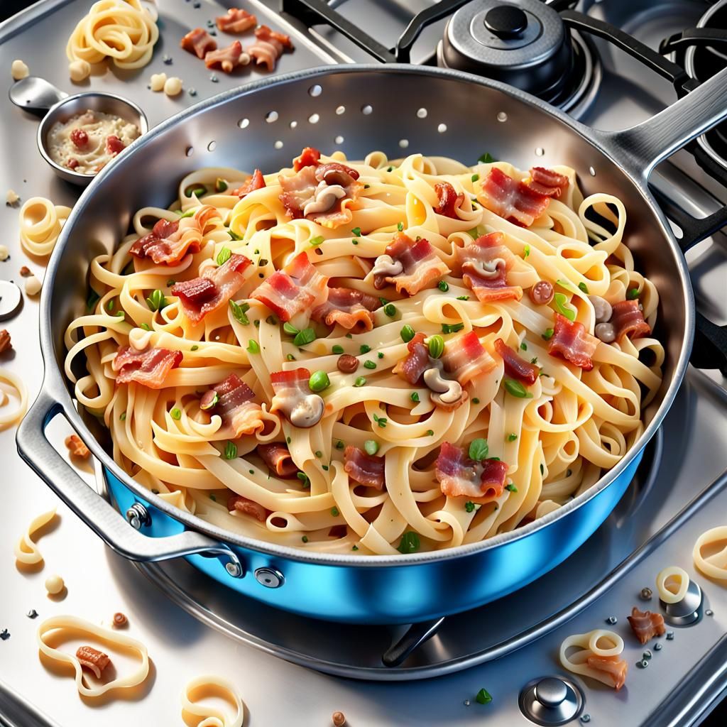 Pasta Carbonara  by @Lau85