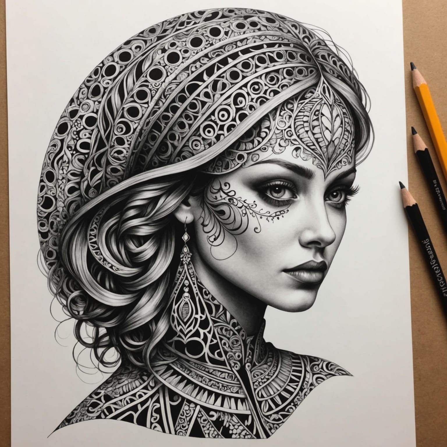 Enigmatic Beauty  by @Maximus_Creativus
