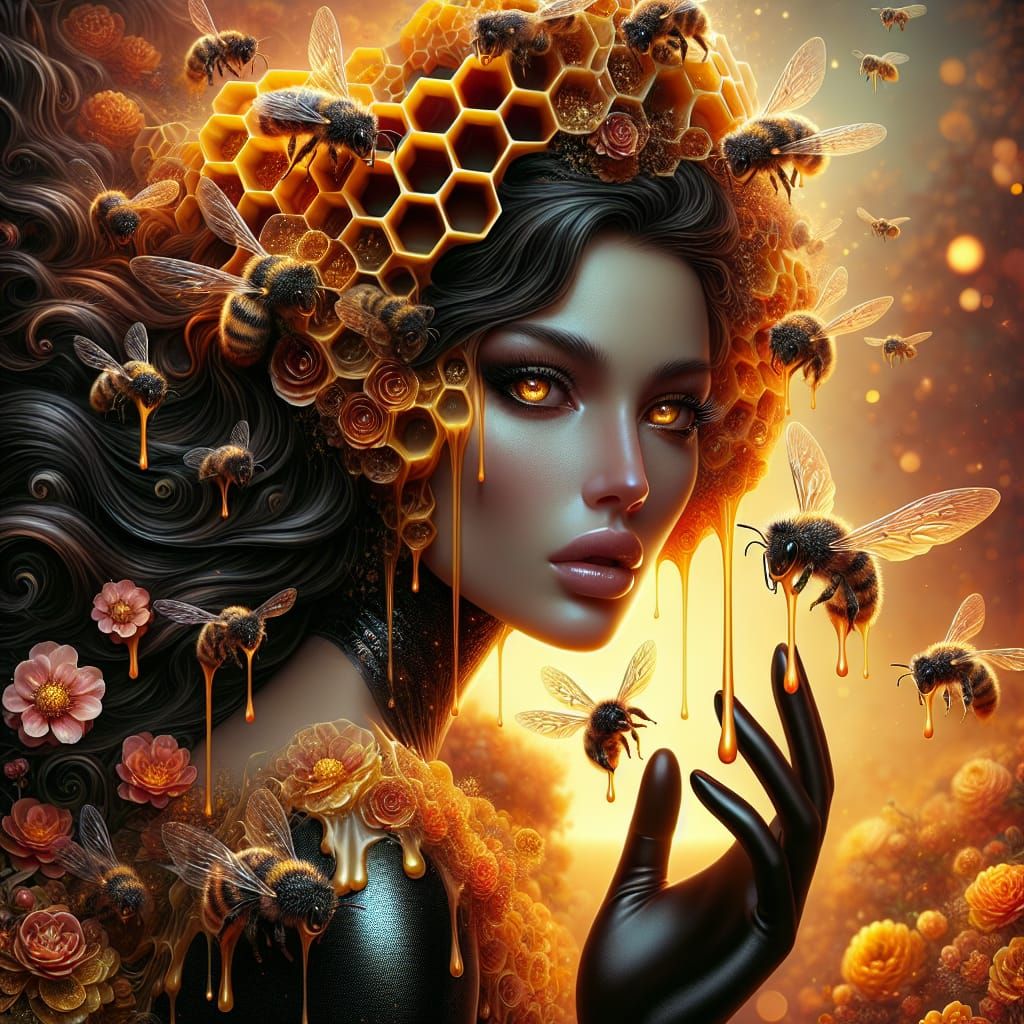Honey B   by @EvolvingSoul
